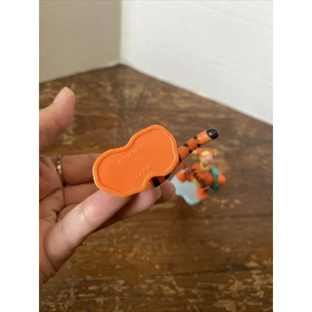 VTG Tigger Disney Winnie The Pooh 3” Figure Cake Topper Set Of 2